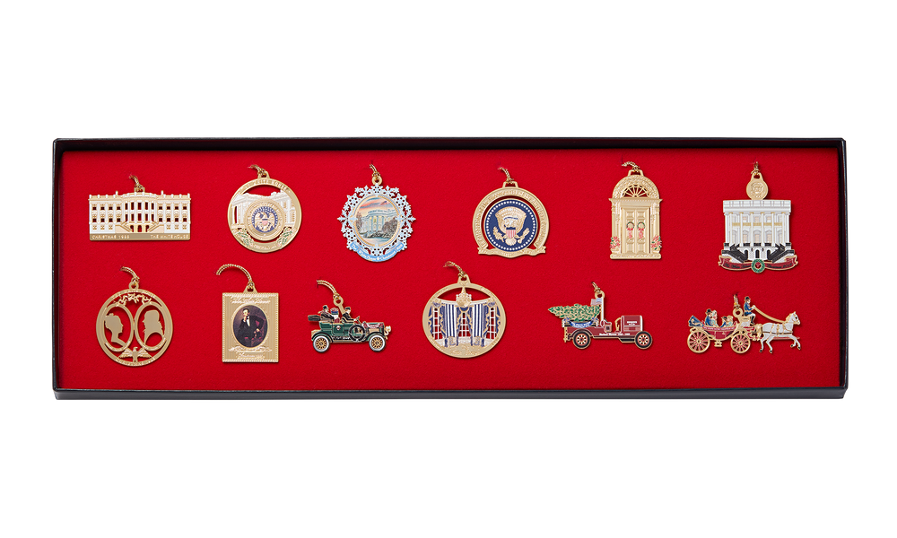 White House miniature ornaments collection