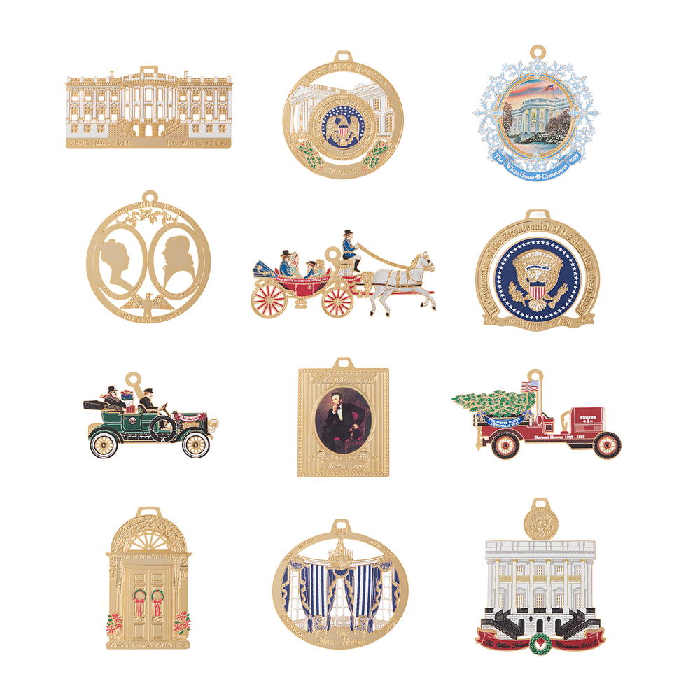 White House miniature ornaments collection