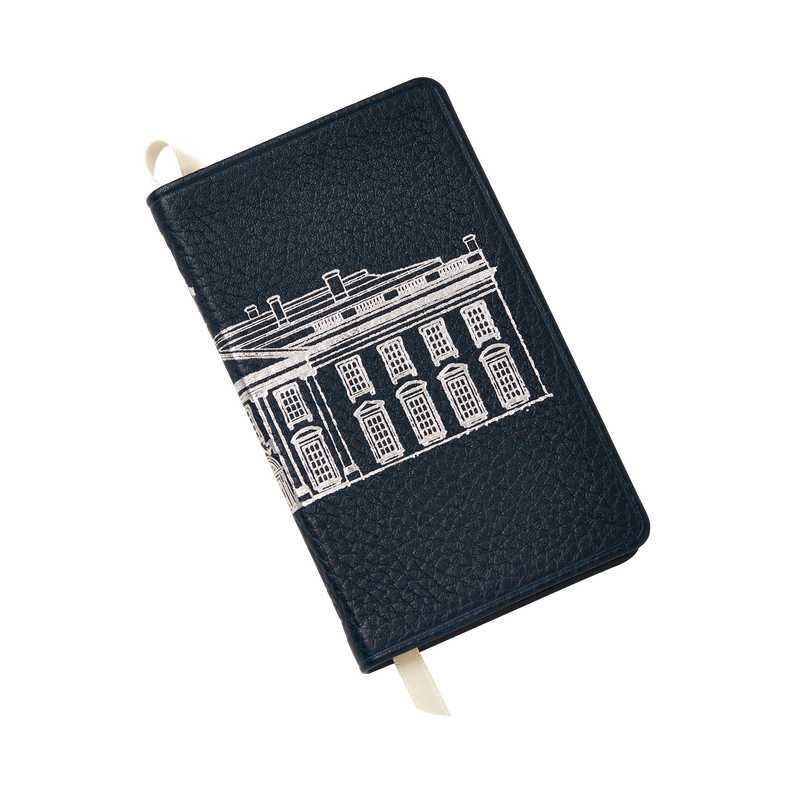 Embossed White House Pocket Journal-Front