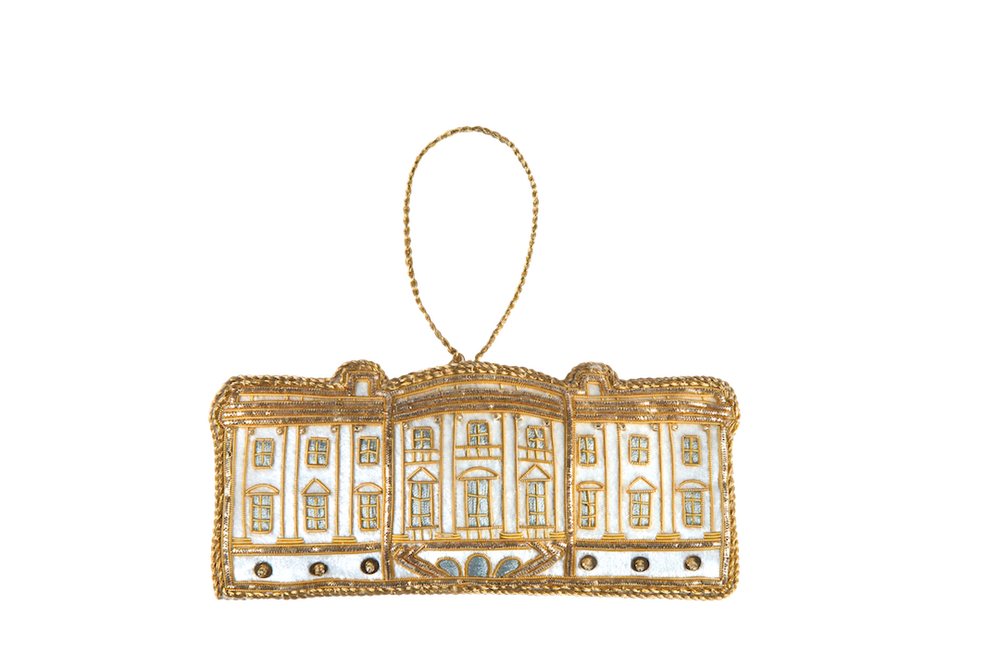 White House Ornament-Front