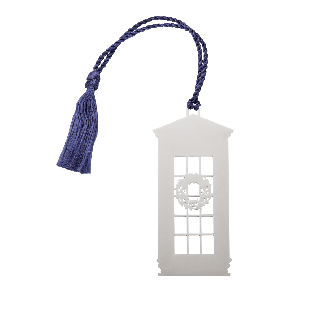 Christmas North Portico Windows Bookmark-Back