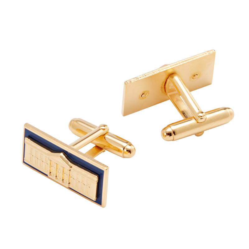 White House Enamel Cuff Links