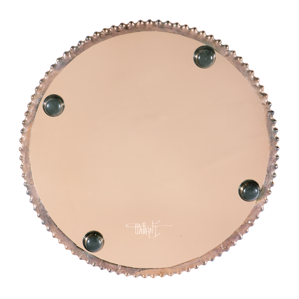 John F. Kennedy Decoupage Wine Coaster